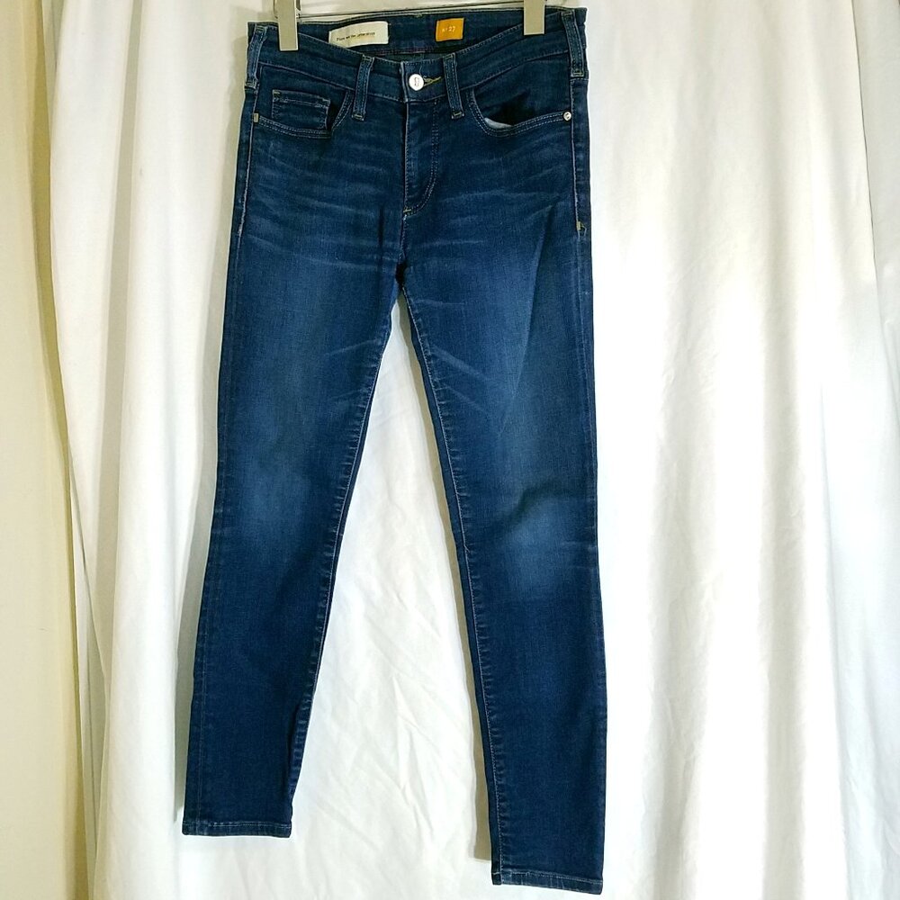 Pilcro & The Letterpress Skinny Jeans Size 27 Blue Stretch Denim - Pre-Owned